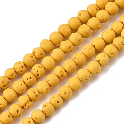 Dyed Synthetic Lava Rock Beads Strands&nbsp;GG-CBAAE19-05B