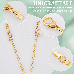 Brass Chain Extender & Cord End&nbsp;FIND-UN00017