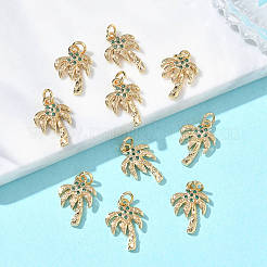 SHEGRACE Brass Cubic Zirconia Pendants&nbsp;XGRQ3K385-553G