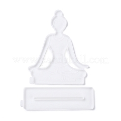YOGA DIY Silicone Statue Molds&nbsp;DIY-G046-11