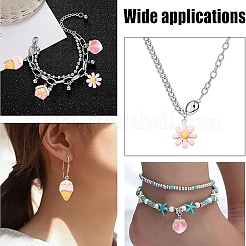 10Pcs 10 Styles Resin Pendants&nbsp;RESI-YW0003-31