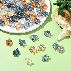 80Pcs 8 Colors Electroplate Glass Beads&nbsp;EGLA-YW0005-39