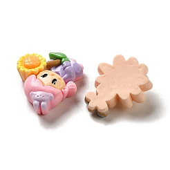 Opaque Cartoon Resin Decoden Cabochons&nbsp;RESI-G091-11
