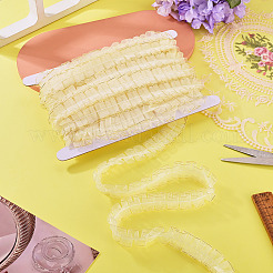 10M Double Layer Polyester Lace Ribbon&nbsp;OCOR-TA0004-14H