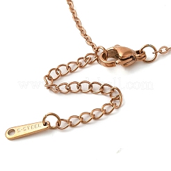 Brass & Glass Teardrop Fish Pendant Necklaces&nbsp;NJEW-M080-05