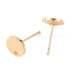 SHEGRACE Brass Stud Earring Findings&nbsp;XGRQ64450-856G