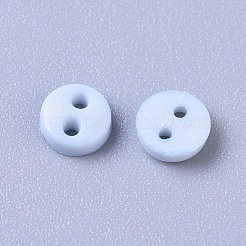Nylon Tiny Button&nbsp;X-BUTT-WH0014-28A