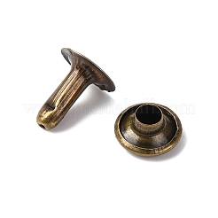 Puレザーバッグハンドル  鉄のリベットで  財布ハンドル用バッグ作り用品  ブラウン  60x1.85x0.35cm  穴：3mm&nbsp;LS-FIND-I010-05B
