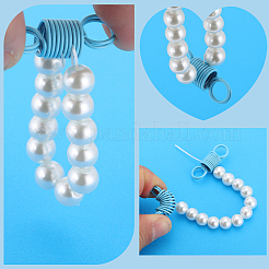 20Pcs Baking Paint Alloy Spring Connector Charms&nbsp;FIND-SC0008-33
