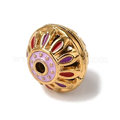 304 Stainless Steel Enamel Beads&nbsp;SA-CBA9422-01G-06