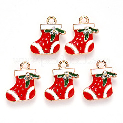 Alloy Enamel Pendants&nbsp;X-ENAM-S121-010