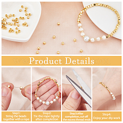 100Pcs Brass Beads&nbsp;KK-HS0015-26