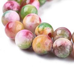 Jade Beads Strands&nbsp;G-D264-10mm-XH19