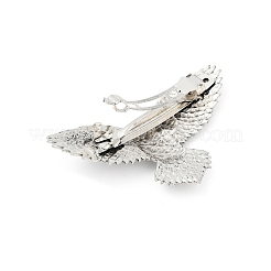Viking Style Zinc Alloy Snap Hair Clips For Women&nbsp;PHAR-B090-01AS-03