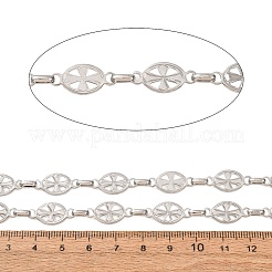 304 Stainless Steel Oval with Cross Link Chains&nbsp;SA-CBAE0F2-0P