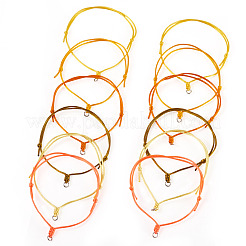60Pcs 6 Colors Nylon Cord Bracelet Making&nbsp;BJEW-TA00669