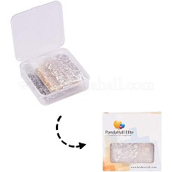 鉄はベイルにスナップ  ミックスカラー  7x3x3.5mm  穴：3x6.5mm  約100個/袋  8bags /セット&nbsp;IFIN-PH0023-93