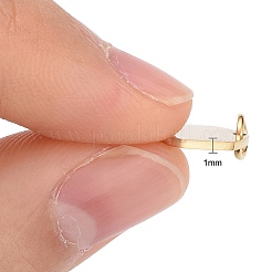 ステンレススチールチャーム201個  鏡面研磨仕上げ  六角  ゴールドカラー  11.5x10.5x1mm  穴：3.5mm&nbsp;LS-STAS-S105-T626-2