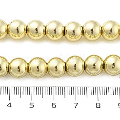 Synthetic Non-magnetic Hematite Beads Strands&nbsp;G-M095-A01-01LG