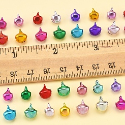 200個2スタイルアルミベルチャーム  ミックスカラー  7~9x6~8x5~7mm  穴：1~1.5mm  100個/スタイル&nbsp;FIND-FS0003-80