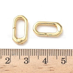 Brass Spring Gate Rings&nbsp;KK-R143-28G-01