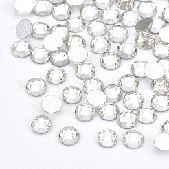 Glass Flat Back Rhinestone Cabochons&nbsp;LS-RGLA-S002-16SS-37