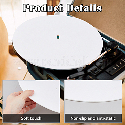 3Pcs 3 Colors Felt CD Pads&nbsp;AJEW-DC0003-26