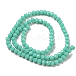 Opaque Glass Beads Stands&nbsp;EGLA-A035-P4mm-D14