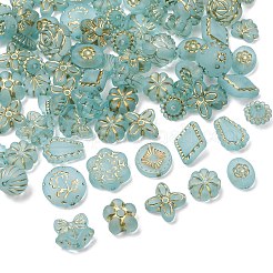 Frosted Transparent Acrylic Beads&nbsp;OACR-Z041-07