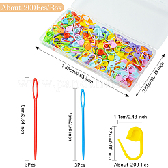 ABS Plastic Knitting Tool Kits&nbsp;FIND-YW0005-86