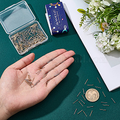 300Pcs 2 Colors 304 Stainless Steel Flat Round Blank Peg Stud Earring Findings&nbsp;STAS-SC0021-53
