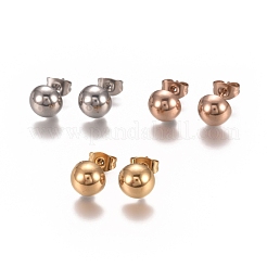 304 Stainless Steel Stud Earrings&nbsp;EJEW-L215-55B