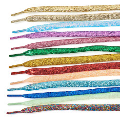13Pairs 13 Colors Polyester Cord Shoelace&nbsp;AJEW-TA0002-71