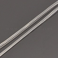 韓国製弾性水晶の線  ストレッチブレスレットストリング  ボックス付き  ジュエリー作りのための  透明  1mm  約109.36ヤード（100m）/ロール&nbsp;CT-J001-1mm