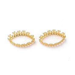 Brass Sew on Prong Settings&nbsp;KK-G461-06D-G