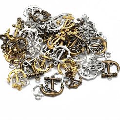Nautical Theme Tibetan Style Alloy Pendants&nbsp;TIBEP-MSMC021-07M