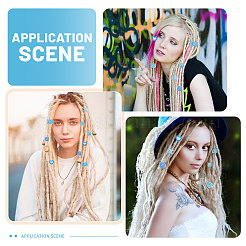 2Bags 2 Styles Resin Hair Beads for Hair Braiding Tool&nbsp;DIY-CA0008-38A