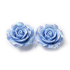 Opaque Resin Cabochons&nbsp;RESI-WH0013-18D