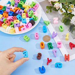82Pcs 36 Styles Acrylic European Beads&nbsp;OACR-DC0001-63