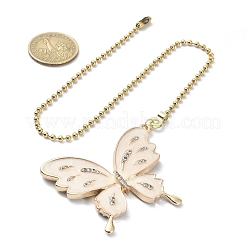 Butterfly Alloy Rhinestone Ceiling Fan Pull Chain Extenders&nbsp;FIND-JF00115-06