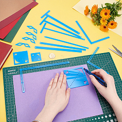16Pcs Acrylic Binding Tools Set&nbsp;AJEW-UN0005-74A
