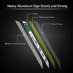UV Protected & Waterproof Aluminum Warning Signs&nbsp;AJEW-GL0001-05C-06