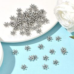 Flower Alloy Spacer Beads&nbsp;X-PALLOY-ZN152-AS-RS