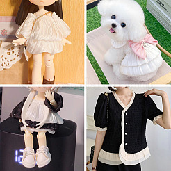 15 Yards 3 Colors Ruffled Chiffon Polyester Ribbon&nbsp;OCOR-TA0001-81