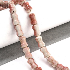 Baking Paint Synthetic Turquoise Beads Strands&nbsp;G-H060-05B