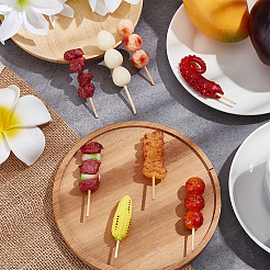 8Pcs 8 Style Simulation Food Plastic Model&nbsp;DJEW-DR0001-01