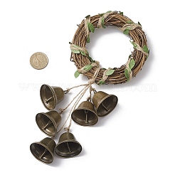 Iron Bell Pendant Decoration&nbsp;HJEW-TA00375