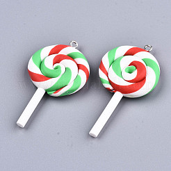 Handmade Polymer Clay Charms&nbsp;X-CLAY-T016-80A
