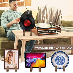 Wooden Cookbook Stand for Kitchen Counter&nbsp;ODIS-WH0025-198