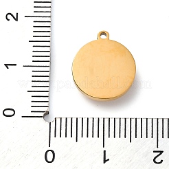 304 Stainless Steel Pendants&nbsp;STAS-M105-08G